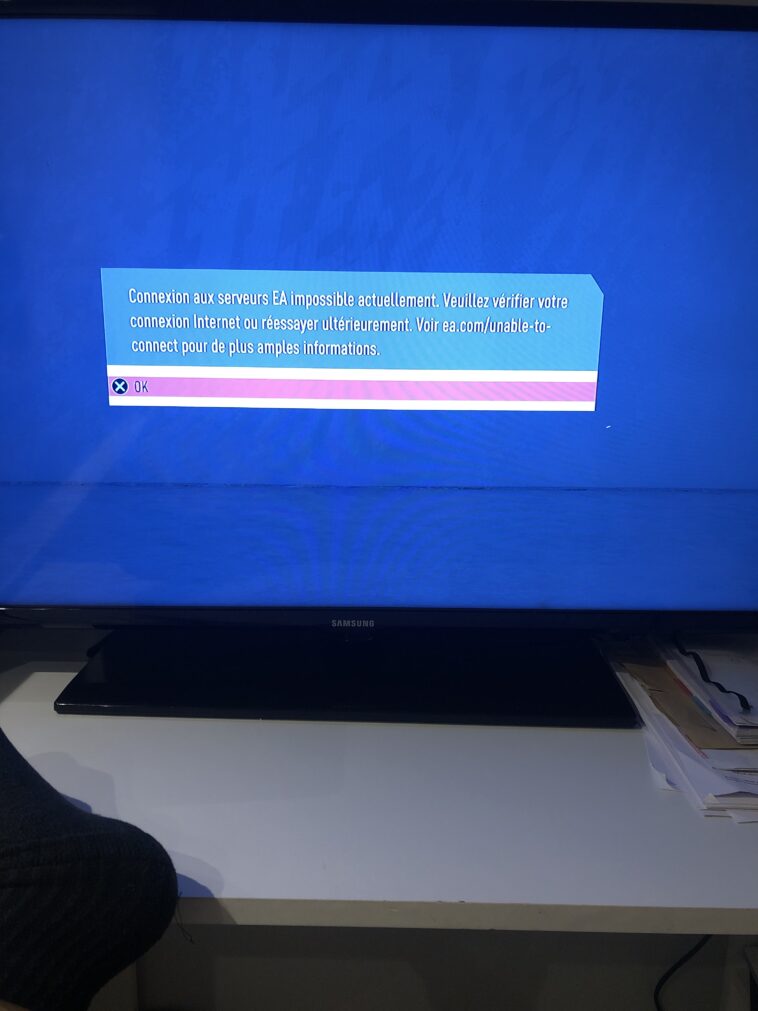 Comment se connecter au serveur EA sur FIFA 21 ?
