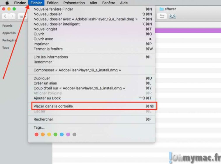 Comment supprimer définitivement un fichier sans passer par la Corbeille ?