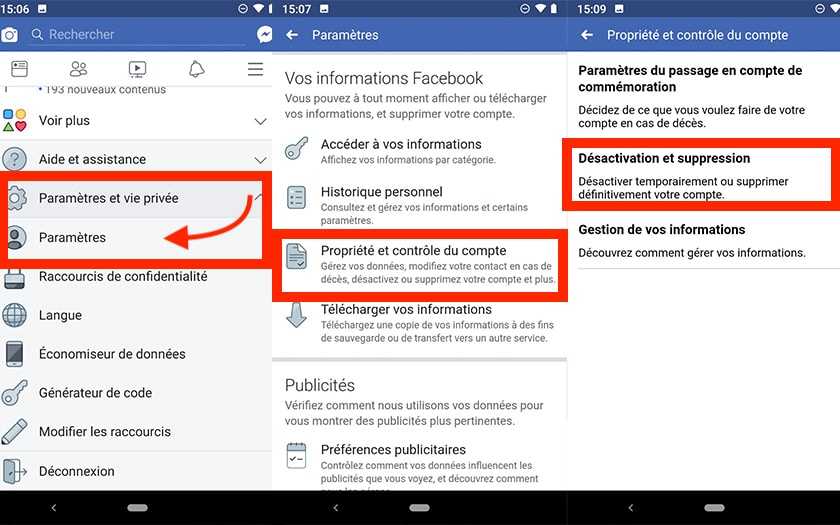 Comment supprimer le raccourci Watch sur Facebook ?