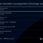 Comment supprimer les sauvegardes sur PS4 ?