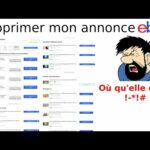 Comment supprimer plusieurs annonces sur eBay ?