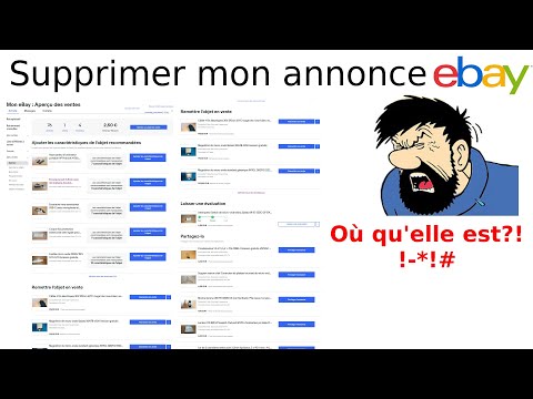 Comment supprimer plusieurs annonces sur eBay ?