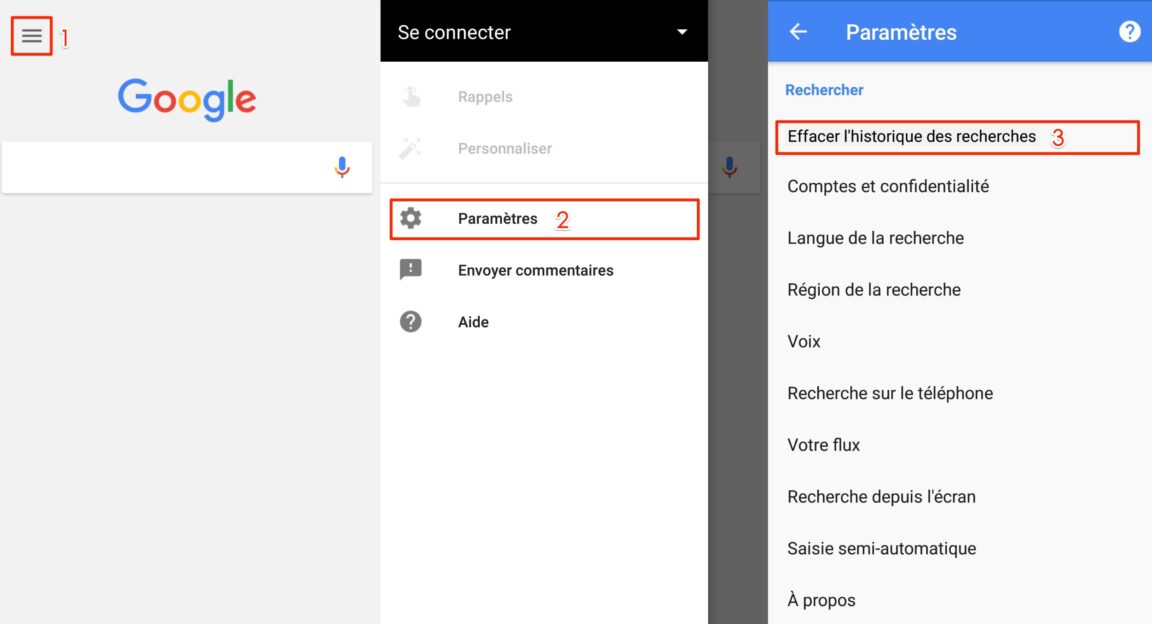 Comment supprimer tout l'historique de Google ?