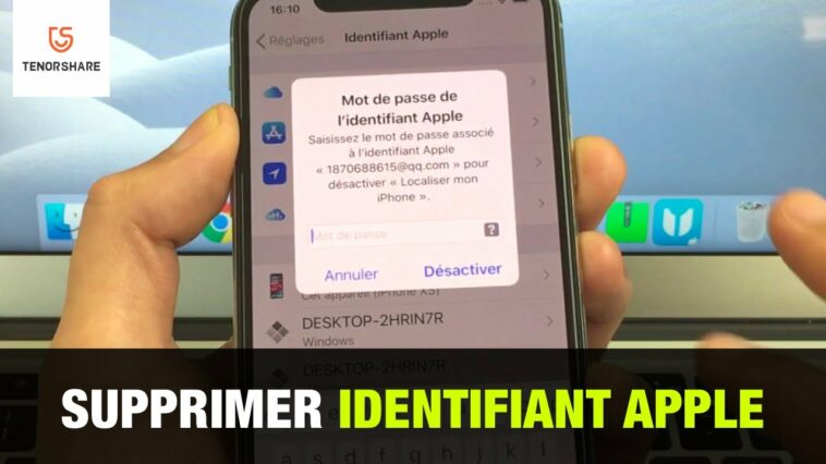 Comment supprimer un ancien identifiant Apple ?