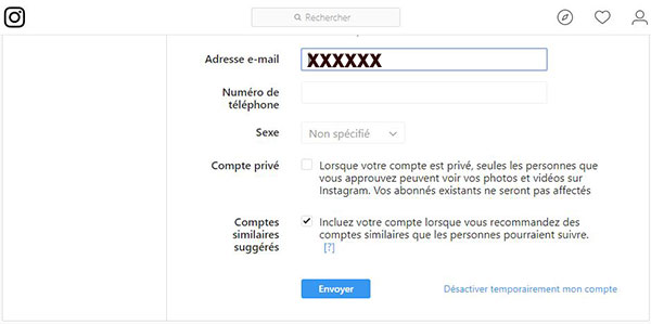 Comment supprimer un compte Instagram quand on en a plusieurs ?
