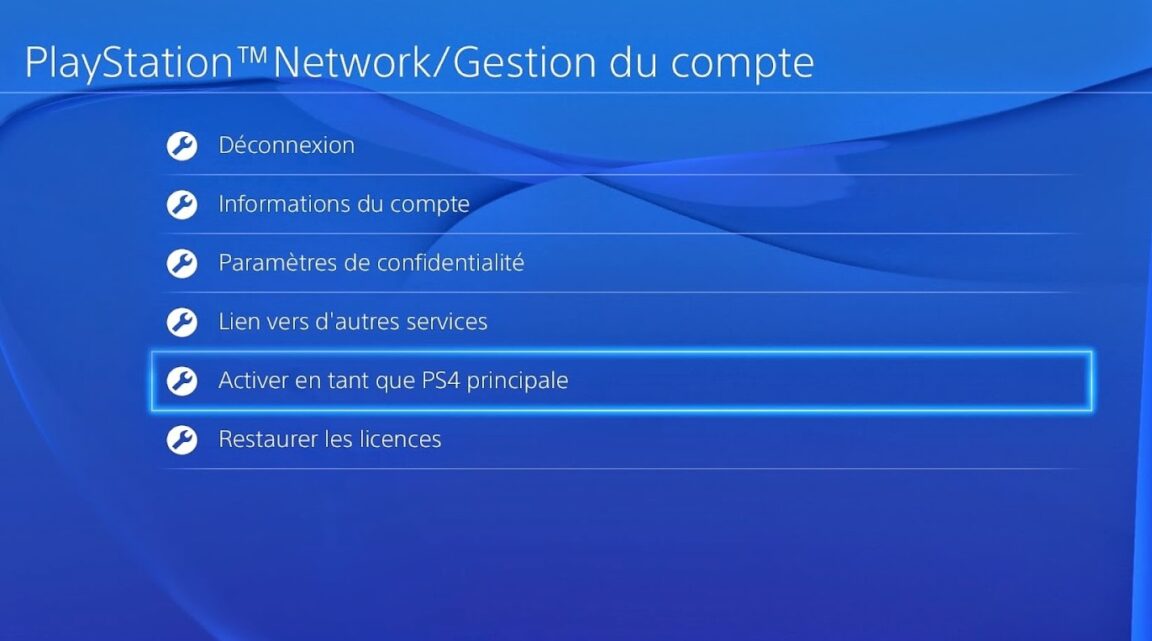 Comment supprimer un compte PSN sur PS4 ?