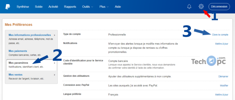 Comment supprimer un compte PayPal ?