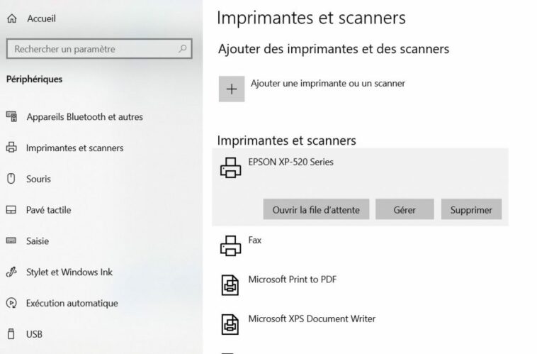 Comment supprimer un document qui bloque l'imprimante ?