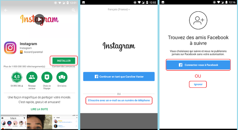 Comment switcher de compte Instagram ?