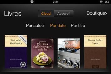 Comment télécharger des livres sur Kindle ?