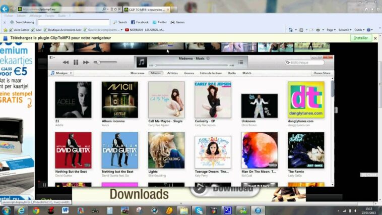Comment telecharger une Musique sur iTunes store ?