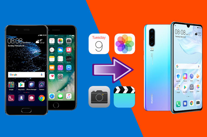 Comment transférer photo iPhone vers Huawei ?
