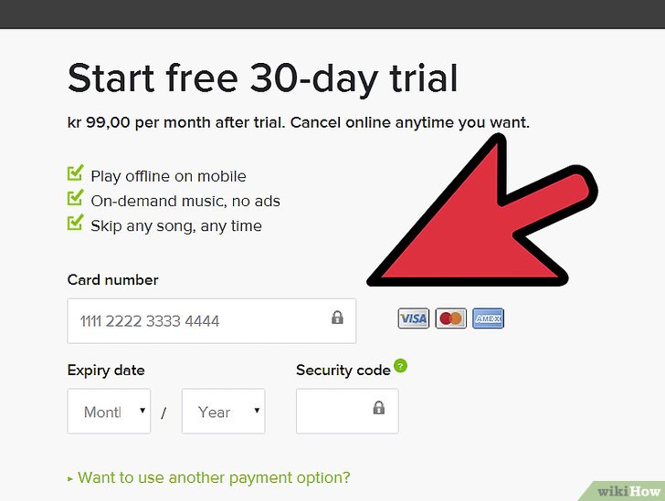 free 30 day trial spotify