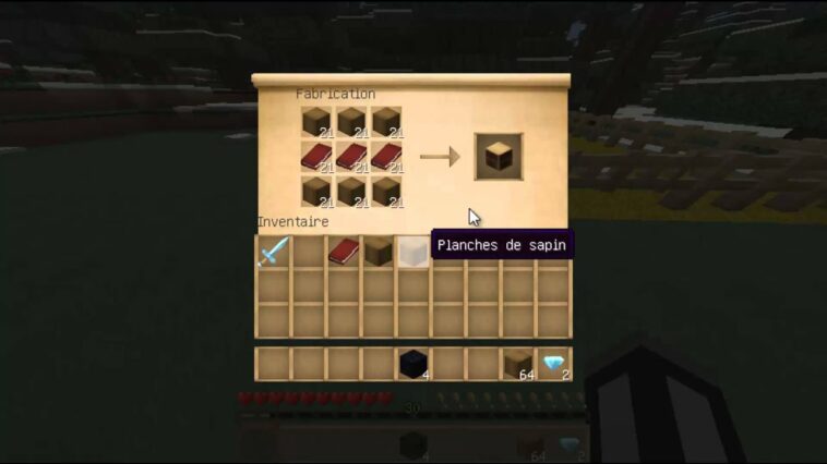 Comment utiliser la table d'archerie Minecraft ?