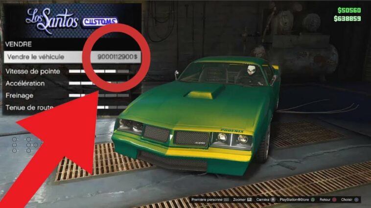 Comment vendre des voitures sur GTA V en solo ?