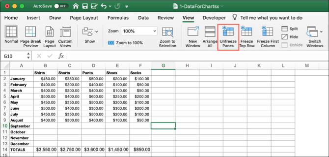 Comment verrouiller des lignes sur Excel ?