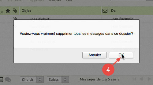 Comment vider la Corbeille des mails sur iPhone ?