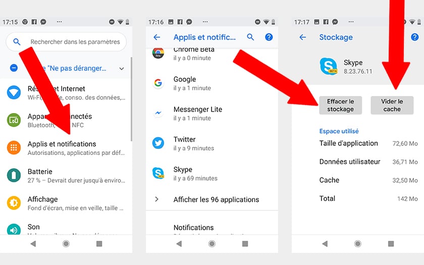 Comment vider le stockage Google ?