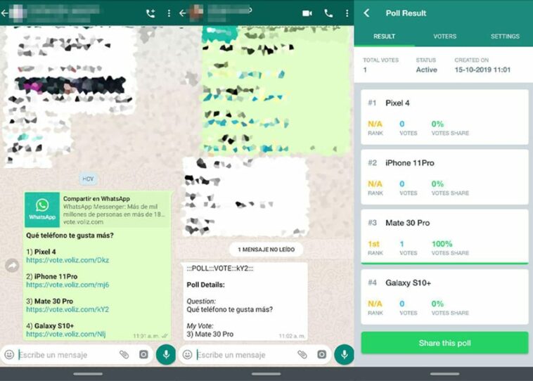 Est-il possible de faire un sondage sur WhatsApp ?