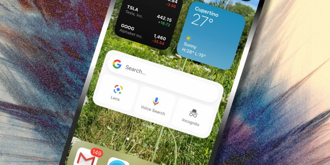 How do I get a Google widget?