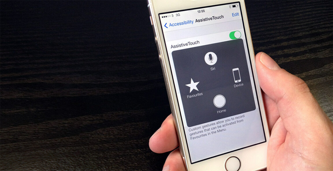 How do I turn off assistive touch on iPhone 7?