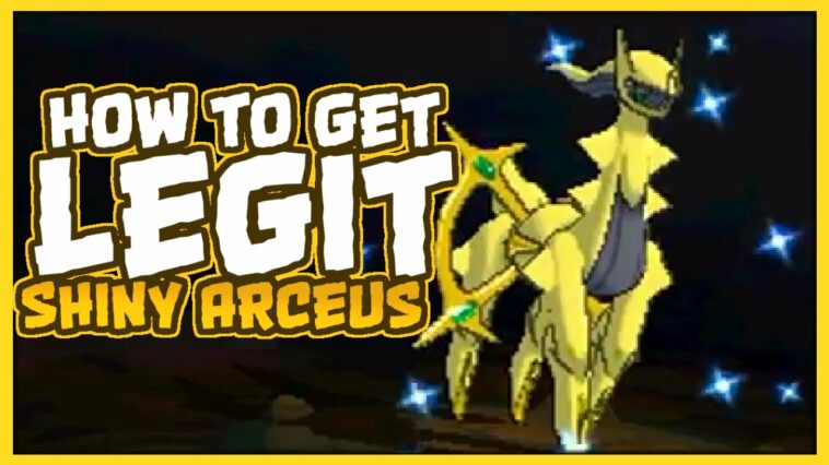 Is shiny arceus legal?