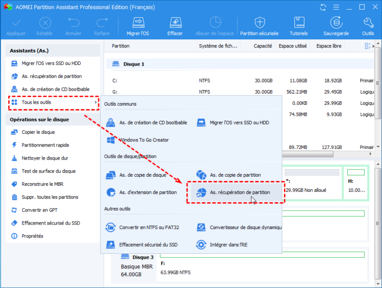 Où se trouve le lecteur Windows Media sur Windows 8 ?