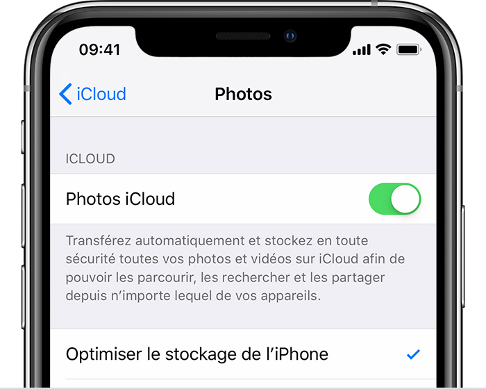 Où sont les réglages iCloud sur iPhone ?