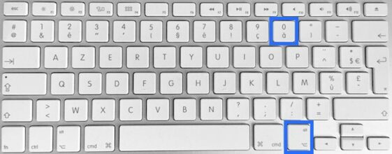 Pourquoi je n'arrive plus à faire l'arobase sur mon clavier