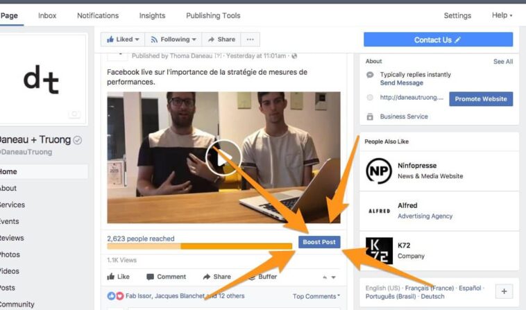 Pourquoi je ne peux pas commenter une publication sur Facebook ?