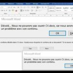 Pourquoi mon fichier CSV ne s'ouvre pas correctement ?