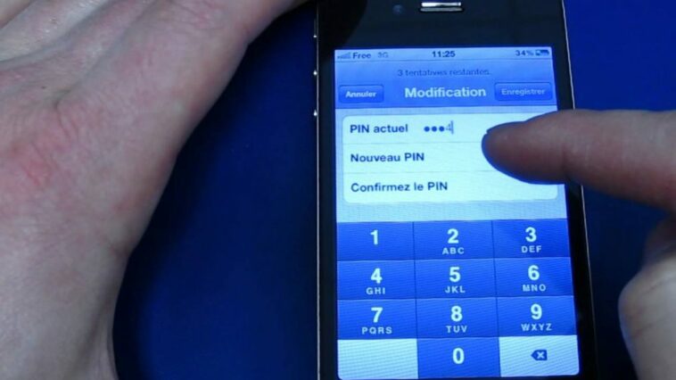 Pourquoi mon telephone me demande le code PIN ?