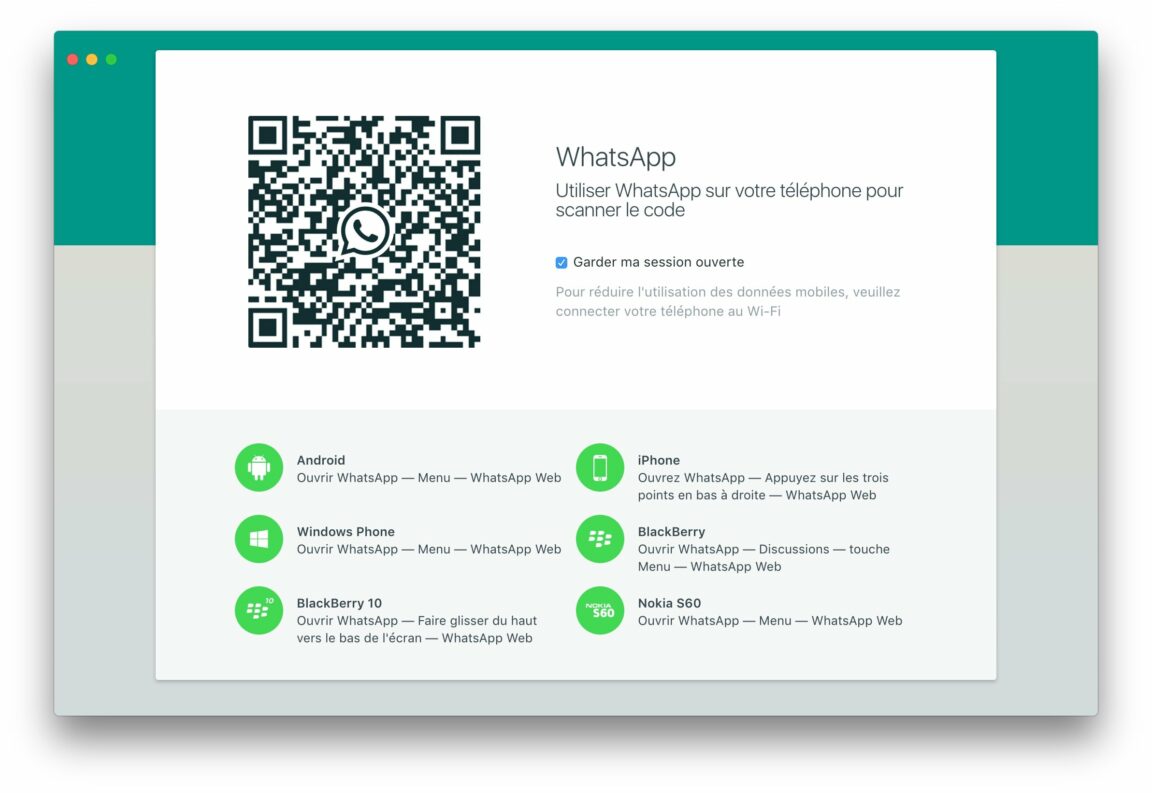 Pourquoi scanner le code WhatsApp ?