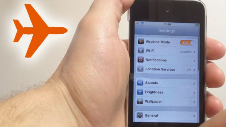 Quand activer le mode avion ?