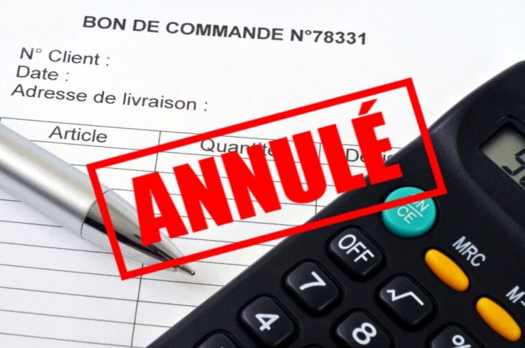 Quel est le délai pour annuler une commande ?