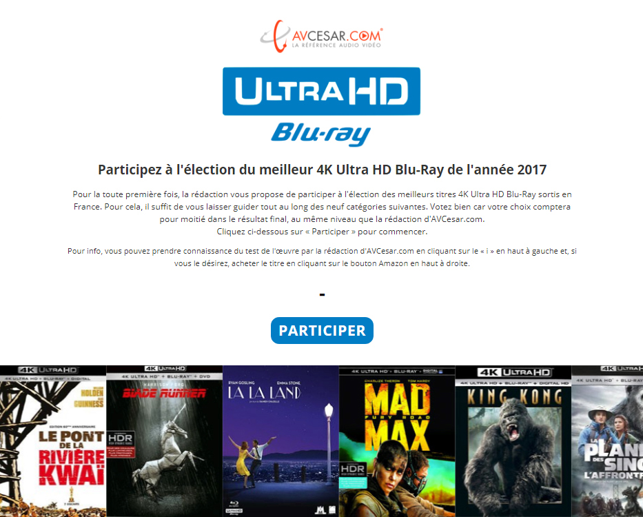 Quel est le meilleur Bluray 4K ?