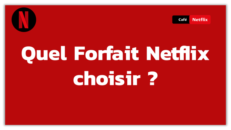 Quel forfait choisir Netflix ?