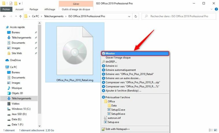 Quel logiciel pour monter une image ISO ?