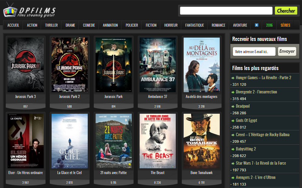 Quel site pour regarder des films gratuits ?