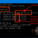 Quelle est mon adresse ping ?
