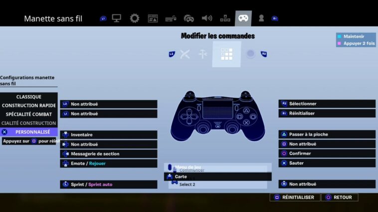 Quelle touche pour Edit fortnite ?