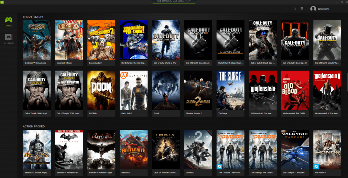Quels sont les jeux gratuits sur GeForce Now ?