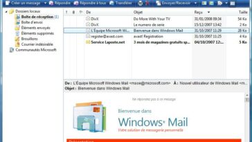 Qu'est ce qui remplace Windows Live Mail ?