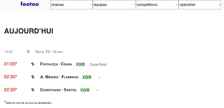 meilleurs sites de streaming en direct matchs football en direct footato.tv