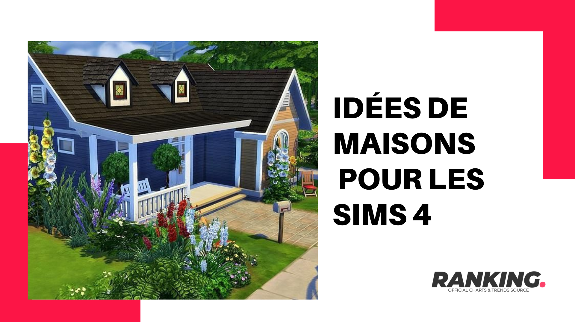 Idées de maisons pour Les Sims 4 : Découvrez des créations uniques pour ...