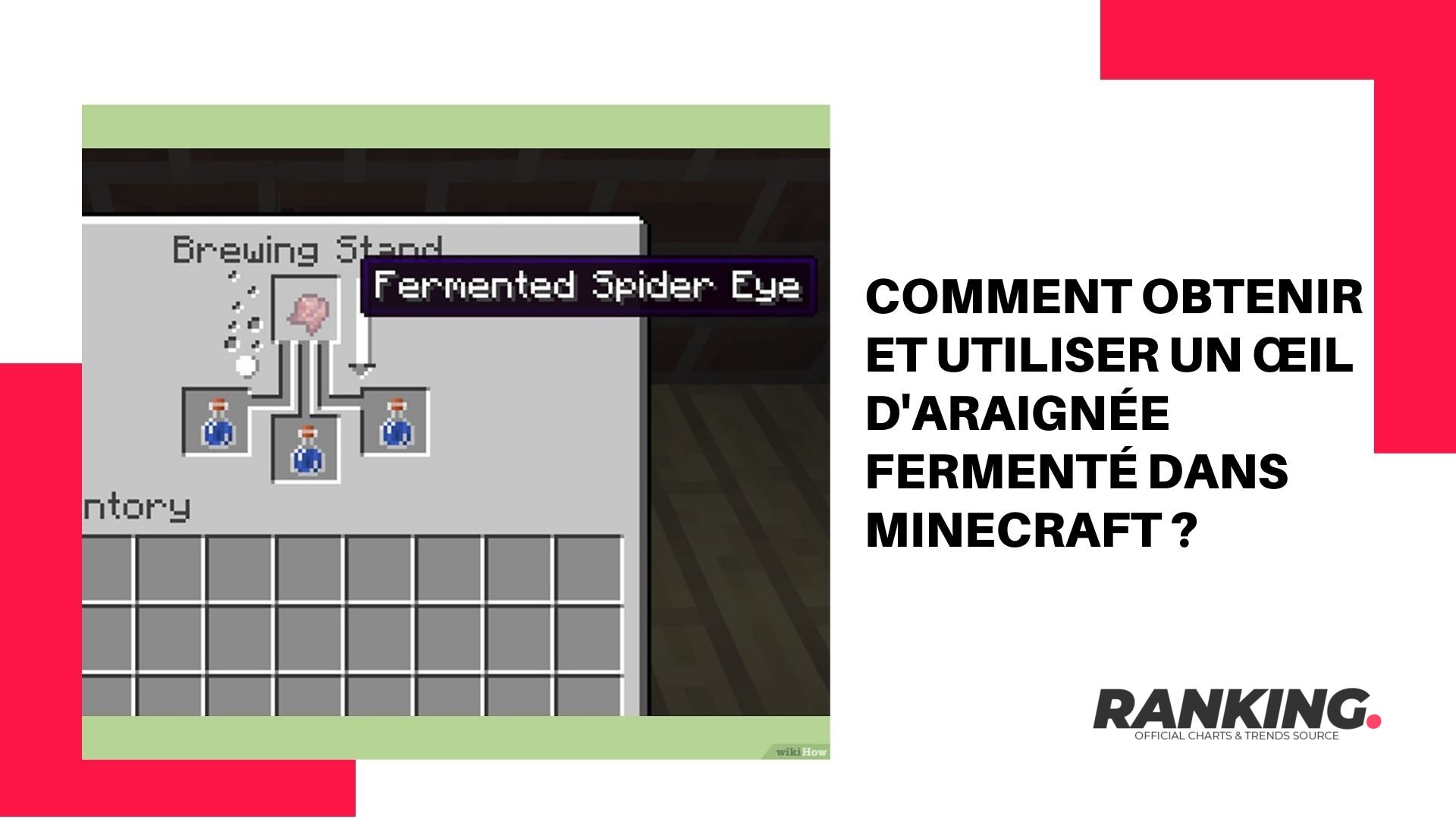 Comment obtenir et utiliser un œil d’araignée fermenté dans Minecraft