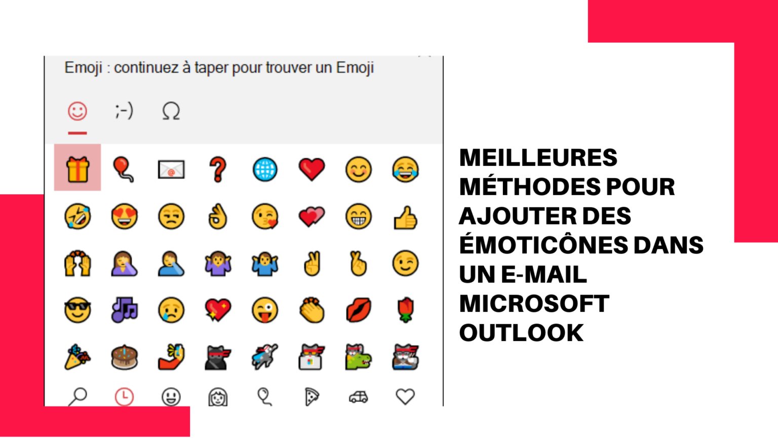 Les 3 meilleures méthodes pour ajouter des émoticônes dans un e-mail